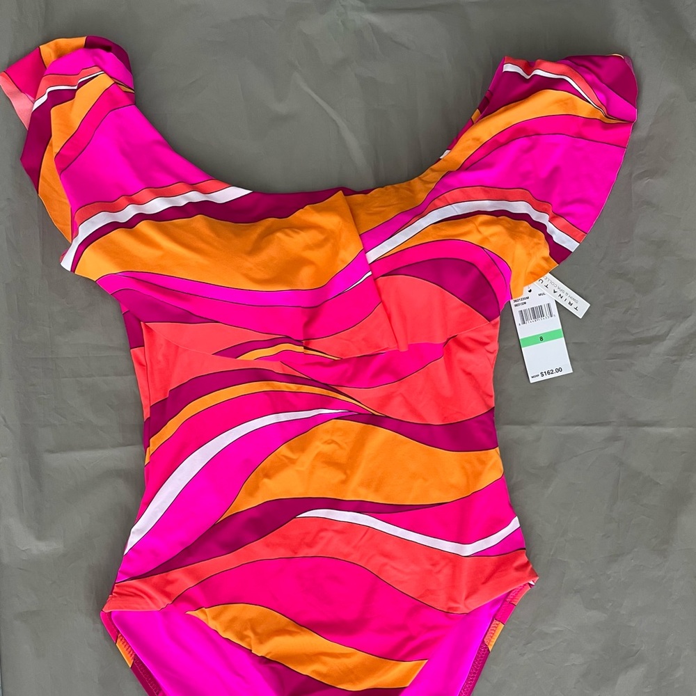 Ruffle swimsuit